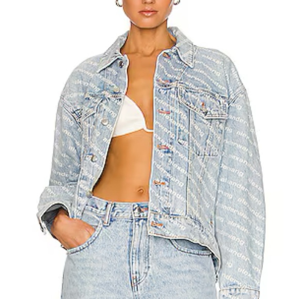 Alexander Wang Light Blue Jean Jacket